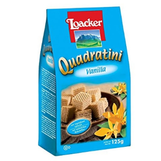 Picture of LOACKER QUADRATINI VANILLA 125